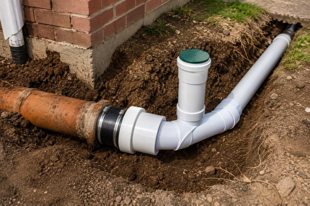 What Are the Most Common Challenges During a Sewer Conversion new sewer pipes to be installed at the correct depth