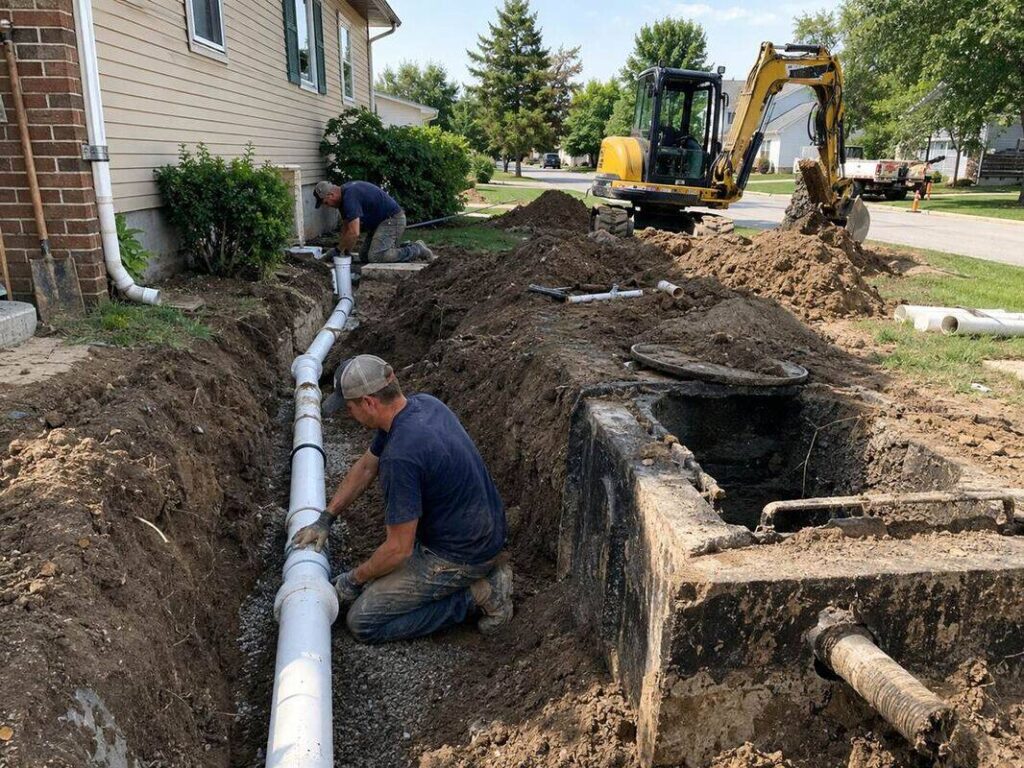 What Is a Sewer Conversion and When Is It Needed wastewater system such as a septic tank